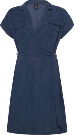 Protest Strandkleid PROTEST Kleid NXGARRETI, Damen, Gr. XS, EURO, blau (deep seablau), Obermaterial: 100% Polyester PES., Kleider Strandkleid