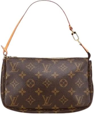 Louis Vuitton Pre-owned Shoulder Bags, female, Brown, Size: ONE SIZE Pre-owned Vintage Shoulder Bag