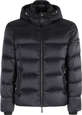 Moorer Brett SH Jacket - Heren - Winterjassen - Blauw - 2XL - Leer - Jassen