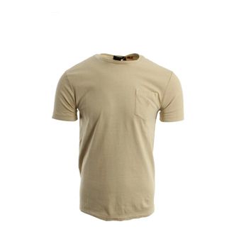 Ralph Lauren T-Shirts, male, Beige, Size: XL Custom Slim Fit T-shirt