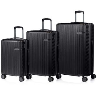 Champs Luggage Legacy / 3-Piece Luggage Set / Black