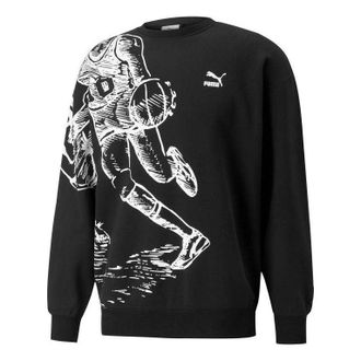 Puma X Joshua Vibes Crew Sweatshirt Black 536302-01