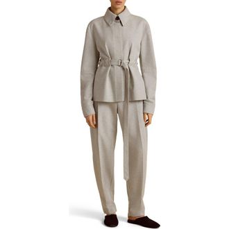 Marina Moscone Cocoon Trouser in Perla at Nordstrom, Size 00