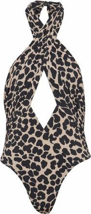 Balmain Eendelig luipaardpatroon badpak - Dames - Badpakken - Veelkleurig - L - Badmode