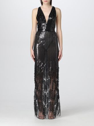 Elisabetta Franchi women dress in sequined fabric