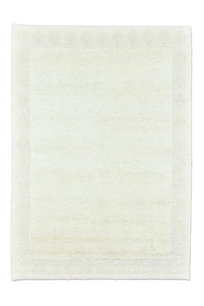 THEKO Alfombra escandinava tejida a mano de lana - natural, 170x240 cm