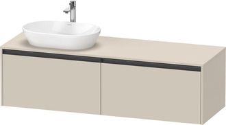 Duravit Ketho.2 Mueble Bajo Lavabo, Recorte Para Lavabo A La - Duravit