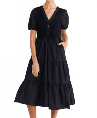 Brave & True Bella Goes North Dress In Black