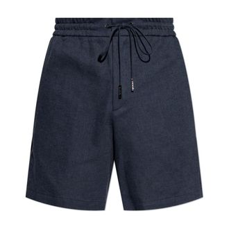 Iceberg Casual Shorts, male, Blue, Size: M Shorts with Pocket Appliqu&eacute;
