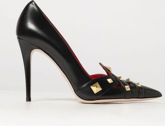Valentino Garavani D&eacute;collet&eacute; in nappa con borchie e tacco a spillo alto