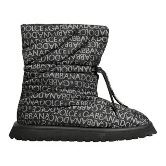 Dolce & Gabbana Winter Boots, male, Black, Size: 11 US Snow Boots
