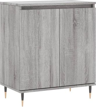 vidaXL Sideboard Grey Sonoma 60x35x70 cm Engineered Wood Vidaxl