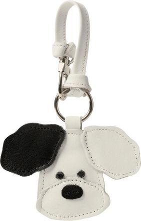 L37 Colgante para bolso - Multicolor en blanco y negro - Bags - Mujer - Blanco - ONE SIZE