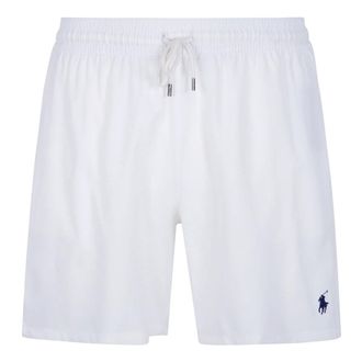 Polo Ralph Lauren Traveler Mid Trunk - Heren - Badkleding - Wit - Maat: XL Poliester