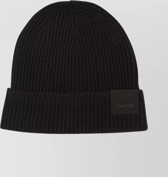 Tom Ford textured ribbed brim hats