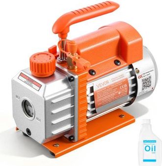 OEM Bomba De Vac&iacute;o De 3,5 Cfm 99 L/min, Bomba De Vac&iacute;o Rotativa De Paletas De 1 Etapa, Compatible Con R134a, R22, R410a, Para Mantenimiento De Aire Acondi