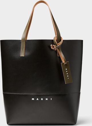 Marni Mens Tribeca black tote bag