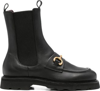 Pomme D'Or leather chelsea boots - women - Rubber/Calf Leather/Calf Leather - 37 - Black