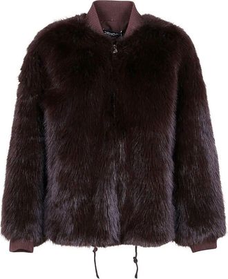 DRHOPE Fake Fur Jacket