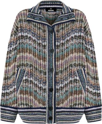 Missoni C&aacute;rdigan Oversize con Apliques de Lentejuelas - Knitwear - Mujer - Multicolor - S