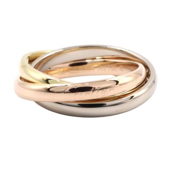 Cartier Gold Silver Yellow Gold (18K) Pink Gold (18K) White Gold (18K) Band Ring (Pre-Owned)