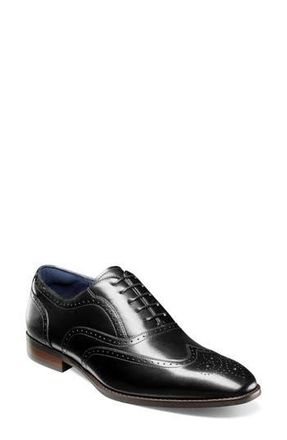 Stacy Adams Kaine Wingtip Oxford in Black at Nordstrom Rack, Size 10.5