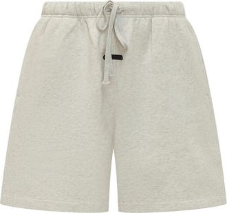 Fear of God Signature Classic Sweatshort - Heren - Korte Broeken - Beige - L - Katoen - Korte Broeken
