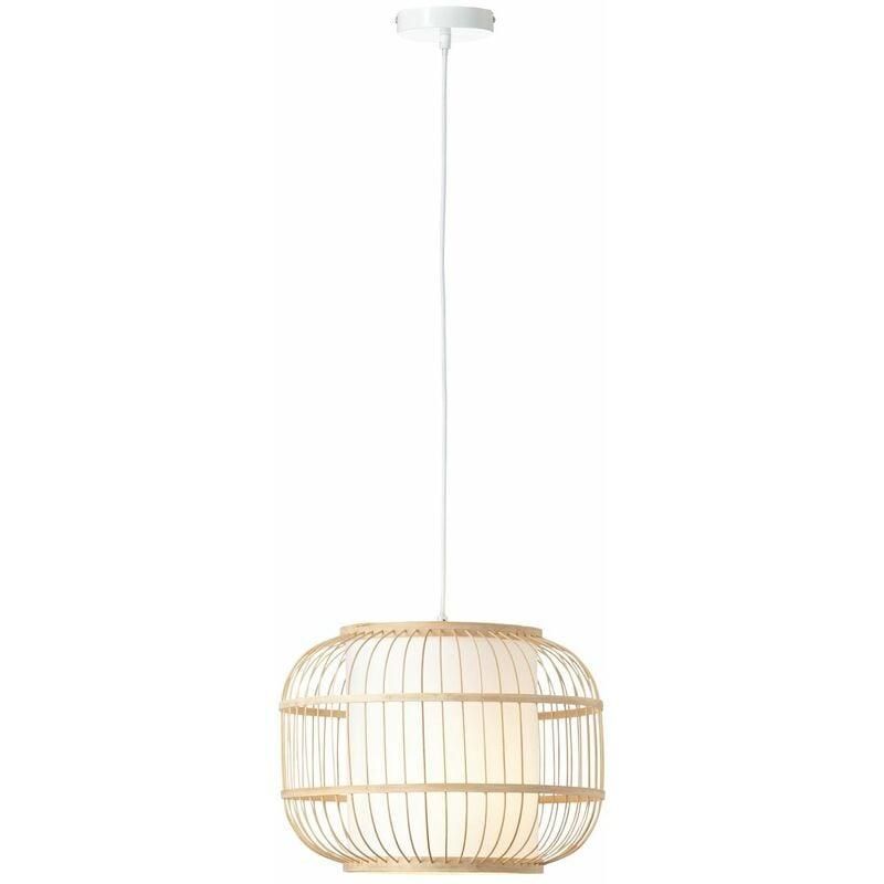 Brilliant Betsy Pendelleuchte – 150x90x9 Cm, Eisen/Weiß, 4x5W LED Inklusive, Höhenverstellbar