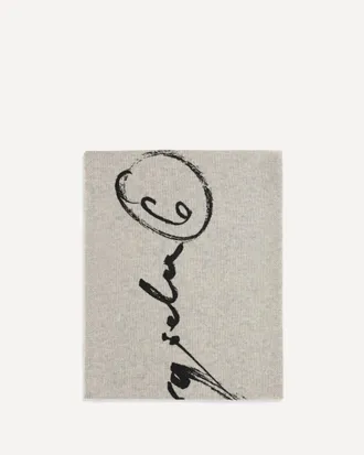 Maison Margiela Signature knitted Scarf Female UNI