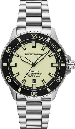 Emporio Armani Watches - Heren - Horloges - Grijs - ONE Size - Accessoires