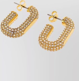 Paco Rabanne crystal-embellished earrings