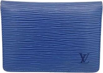 Louis Vuitton Portafoglio Vintage Pre-owned - - Pre-owned - unisex - Blu - ONE SIZE