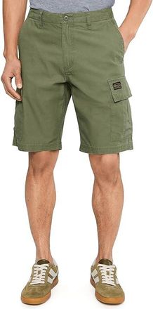Rvca Dayshift Cargo Shorts Mens Shorts Olive : 36, Cotton
