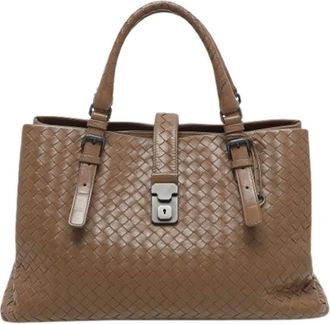 Bottega Veneta Pre-owned Handbags, female, Brown, Size: ONE SIZE Pre-owned Handbag