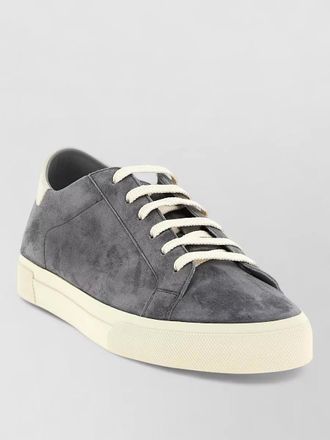 Brunello Cucinelli suede low-top sneakers