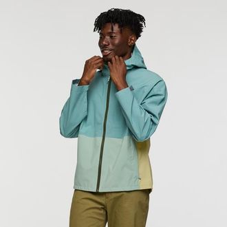 Cotopaxi Cielo Rain Jacket - Mens in Bluegrass And Silver Leaf at Nordstrom, Size Xxx-Large