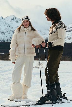 Elliatt Aisling Faux Fur Jacket