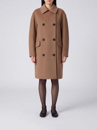 Max Mara Coat Woman color Beige