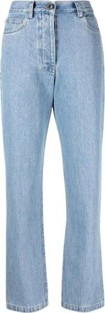 Giuliva Heritage Collection Dames, Jeans, Blauw, Maat: 2XL Katoen