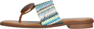 Noa Harmon Kleurrijke Zomer Slippers - Dames - Slippers - Veelkleurig - 38 EU - Schoenen