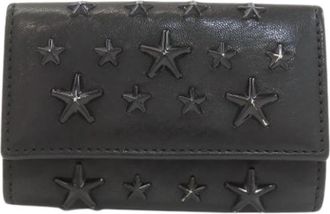 Jimmy Choo London Pre-owned Sleuteletui - Dames - Vintage Accessoires - Zwart - ONE Size - Leer - Vintage