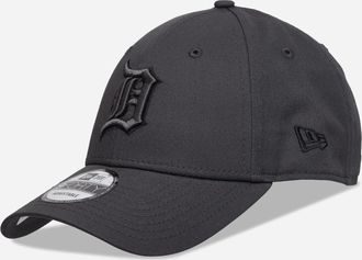 New Era Detroit Tigers MLB Team Outline 9FORTY Adjustable Cap Charcoal