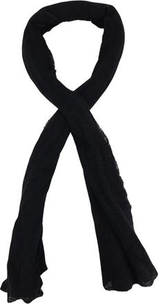Botto Giuseppe small cashmere scarf - Zwart