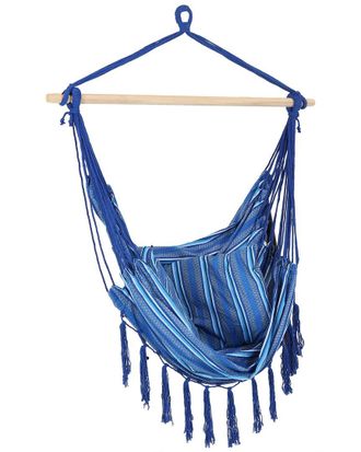 Sunnydaze Double Cushion Hanging Rope Hammock Chair Swing