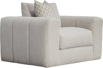 Bernhardt Vista Fabric Swivel Chair
