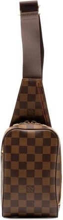 Louis Vuitton Pre-owned Cross Body Bags, female, Brown, Size: ONE SIZE Pre-owned Textured Sling Bag