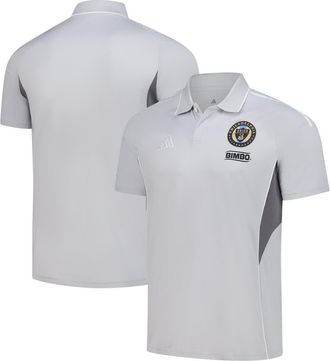 adidas Mens adidas Silver Philadelphia Union 2025 Training Polo at Nordstrom, Size Xx-Large