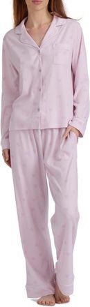 Splendid Knit Pajamas in Heart Toss at Nordstrom, Size X-Large