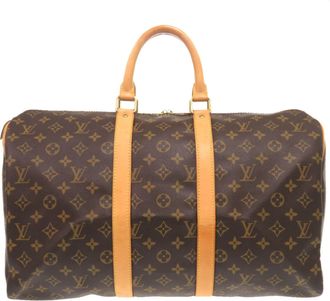 Louis Vuitton Brown Monogram Monogram Boston Bag (Pre-Owned)