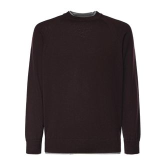 Eleventy Maglieria a girocollo - - Knitwear - Uomo - Marrone - M